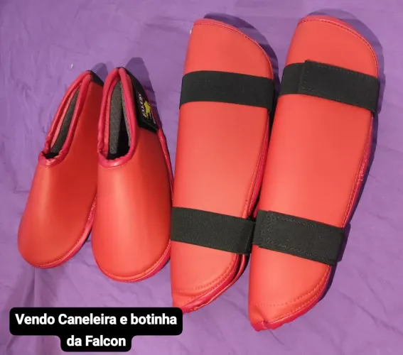 Caneleira de proteção com botinha