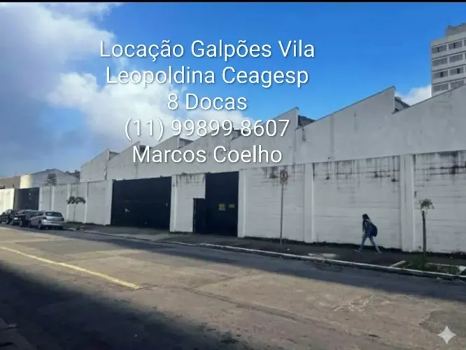 Imóvel para aluguel possui 6685 metros quadrados em Vila Leopoldina - São Paulo - SP