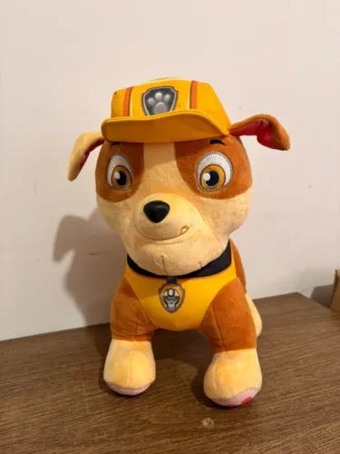 Pelúcia Rubble 30cm - Patrulha Canina