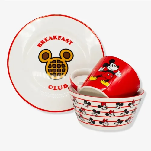 Kit café da manhã Mickey e Minnie
