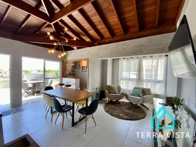 Linda Cobertura Duplex 3 dormitórios na Praia do Itaguá em Ubatuba SP
