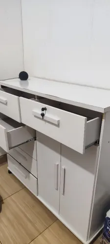Cômoda 6 gavetas e sapateira