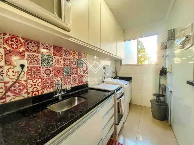 Apartamento reformado à venda no Parque São Sebastião, 47 m², 2 quartos, 1 vaga, móveis pl