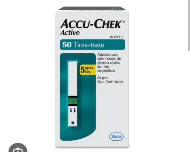Tiras ACCU chek active 