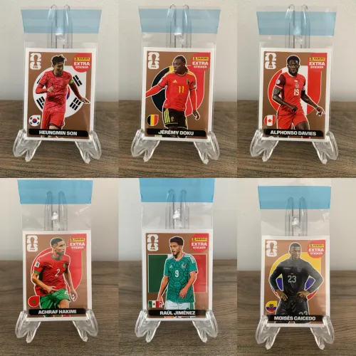 Figurinhas Extra Sticker Bronze Legends da Copa do Mundo de 2026 Panini