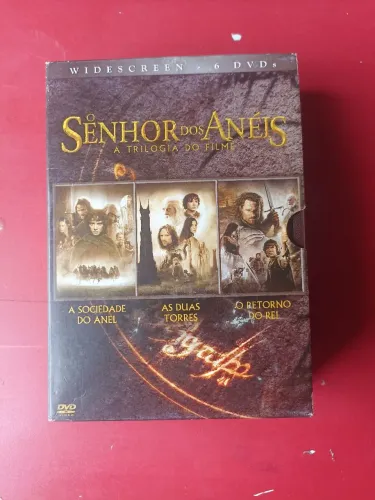 Box 6 DVDs O Senhor dos Anéis
