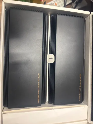 Pack com dois Roteadores Xiaomi AX3000 Mesh versão global