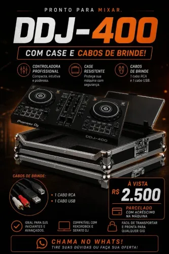DDJ 400 CONTROLADORA DJ