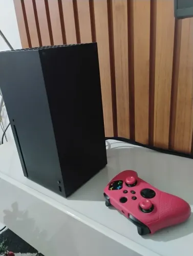 Xbox séries X, 1 controle game Sir G7, jogo red dead redemption 2!