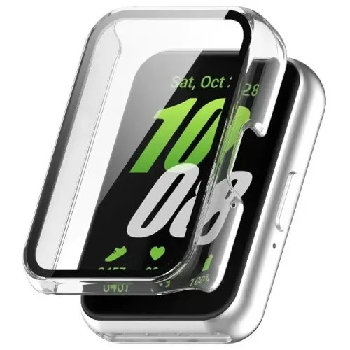 Case Película Compatível Samsung Galaxy Fit 3 Smartwatch