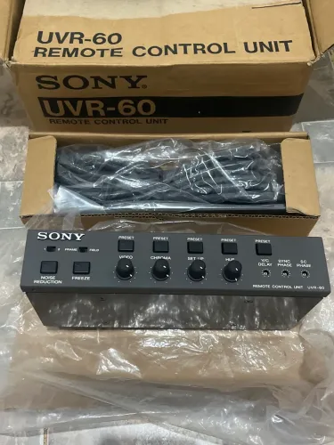 Controle Remoto Sony UVR-60 TBC Editing Unit - Novo na Caixa ZERADO