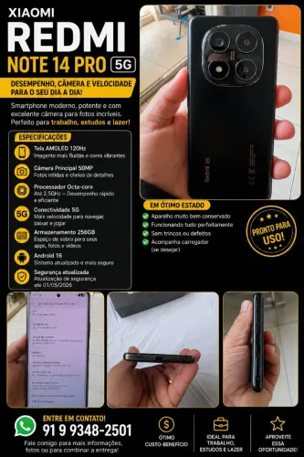 Vendo xiaomi not 14 pró
