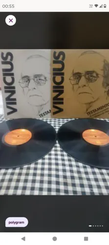 DISCOS DE VINIL, VINÍCIUS DE MORAES, TESTAMENTO 1 E 2 , 1980