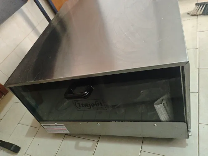 Forno industrial avulso 126 litros tampa vidro