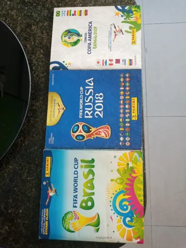 Álbum da copa 2014-2018-copa América 2019