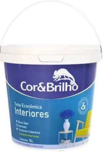 Tinta econômica balde 16 litros branca