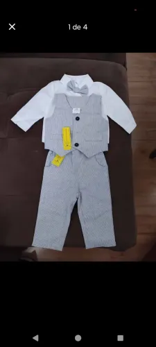 Roupa social para bebê