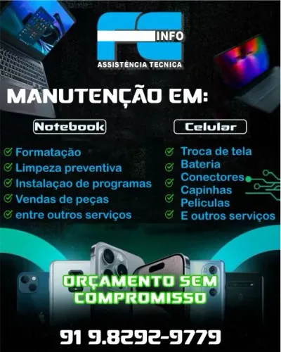 Assistência técnica notebook 