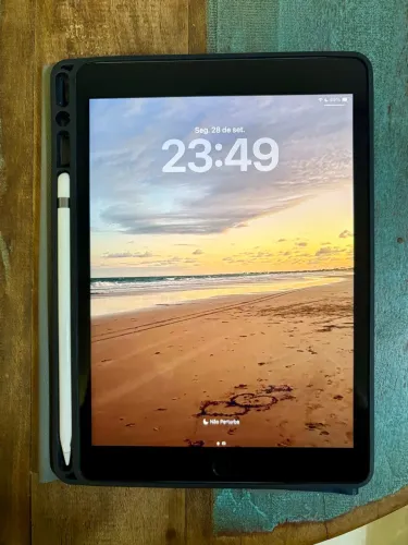 iPad 9ª Geração 64GB Wi-Fi + Apple Pencil 1 + Capa Protetora