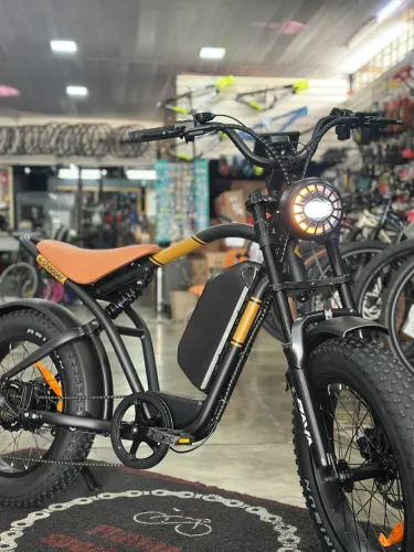 Rava echopper parece uma moto, mas não é