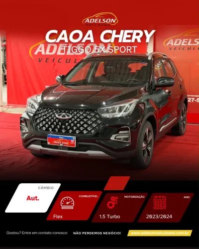 Chery Tiggo 5X Sport 1.5 Turbo Flex Aut. 2024