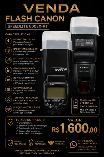 Flash canon