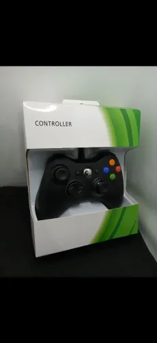 CONTROLE XBOX 36O COM FIO 2,5M. * NOVO *
