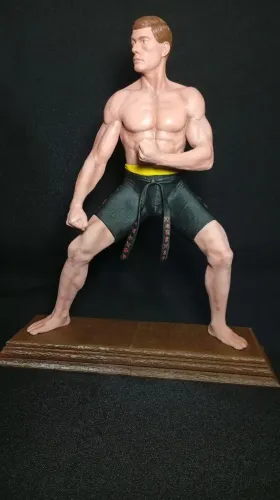 Van Damme Frank Dux Action Figure Boneco Estátua Coleção Escala 1/6