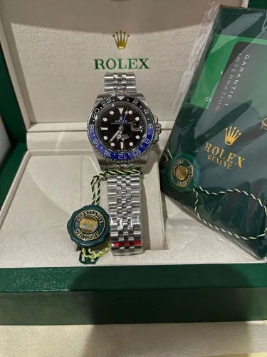Rolex GMT-Master ll Batman pulseira jubilee Automático linha Premium AAA+