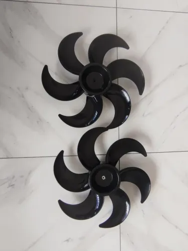 Par de Hélices para Ventilador / Circulador Arno 45cm (Pretas - Original)