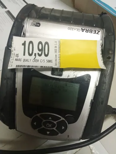 Impressora zebra qln 320 com bateria