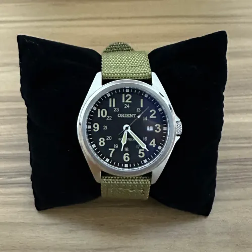 Relógio Orient Solartech 40mm MBSS1492 Preto Customizado