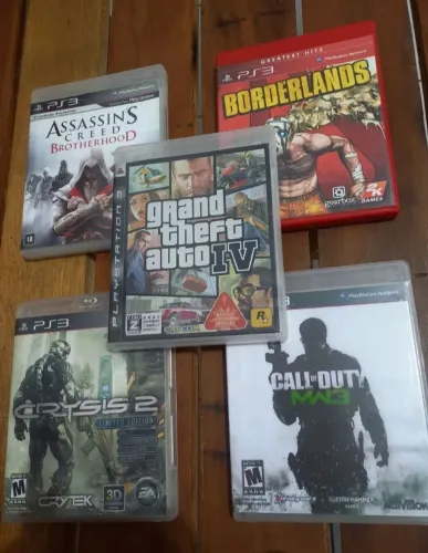 Jogos Playstation 3 lote