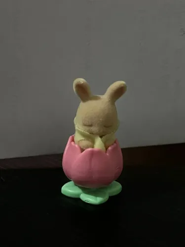 sylvanian family coelho surpresa blind bag blooming baby friends series