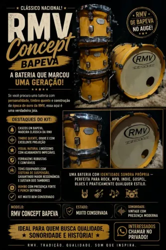Bateria RMV Concept Bapeva Shell 