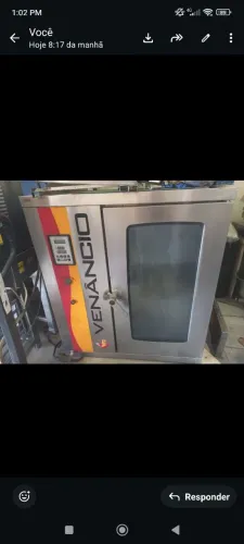 Forno combinado Venâncio trifásico 380 volts
