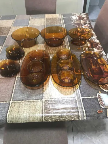 Peças âmbar Duralex