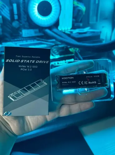 SSD NVME M.2 de 512GB (NOVO) (LACRADO)