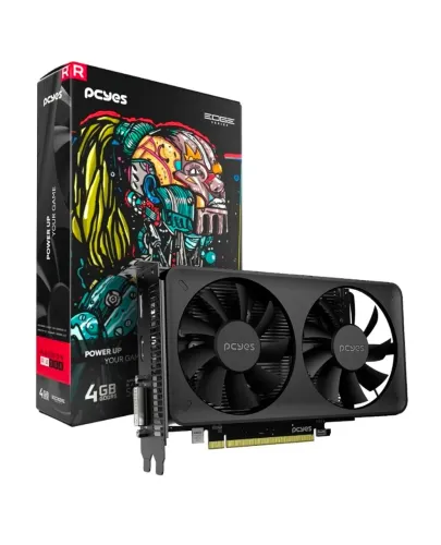 Plaxa de vídeo Gpu Rx 550 4Gb Gddr5 128 Bits Dual-Fan.