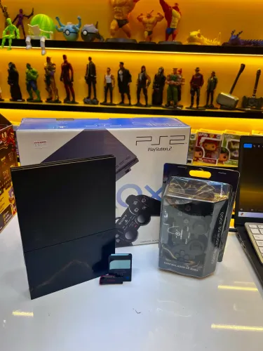Console PlayStation 2 completo confira fotos reais do anuncio 