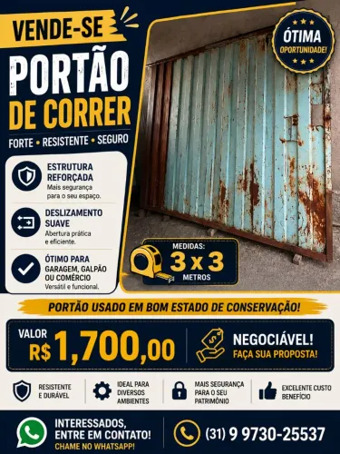 Portão grande
