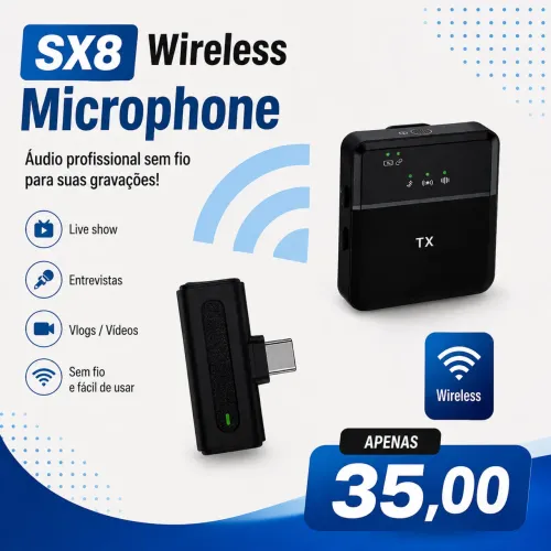 Microfone sem fio