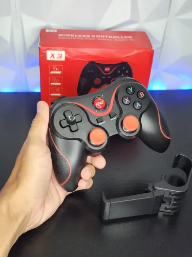 Controle Bluetooth X3 Compatível com Android iOS PC TV, Xcloud
