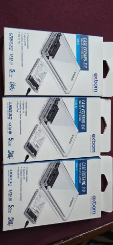 3 Case externo 3.0 para SSD SATA HD de note 2.5