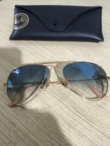 Óculos Ray Ban Aviador Original Feminino estado de novo