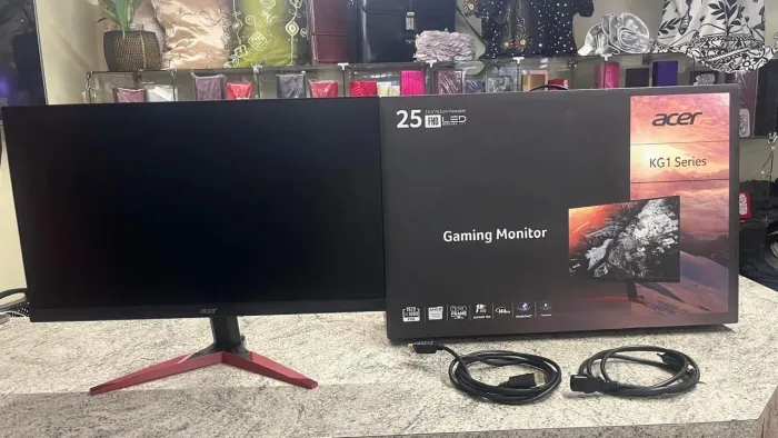 Monitor Gamer Acer 24.5? 144hz 1ms KG251Q - Completo na caixa!