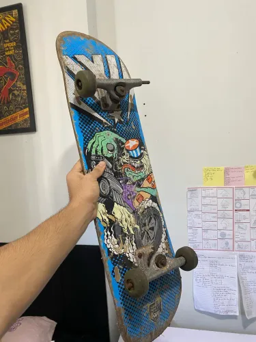 Skate para retirada de peças 