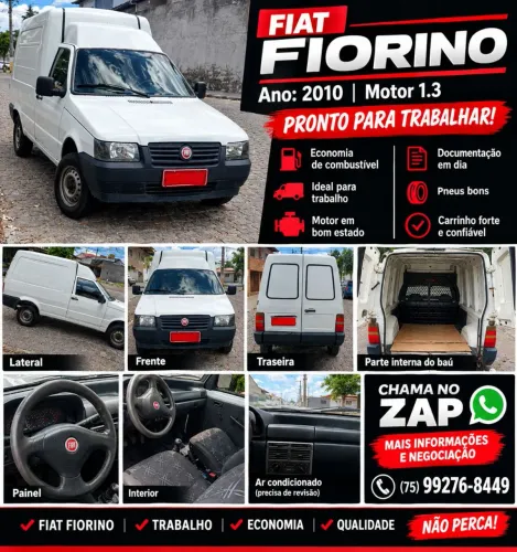 Fiat Fiorino Furg.1.5/1.3/1.3 Fire/1.3 F.flex 2010