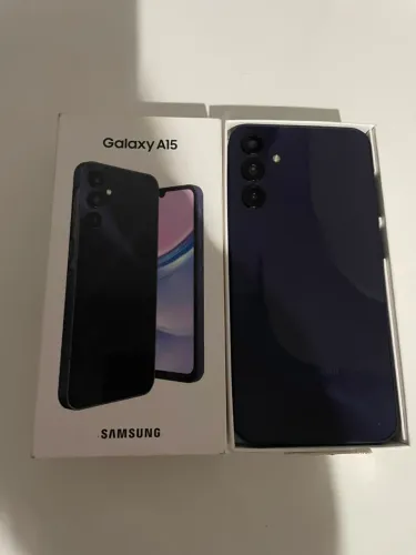 Samsung Galaxy A15 Na caixa