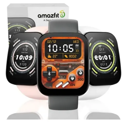 Relógio Smartwatch Amazfit Bip 5 A2215 Preto Com Alexa Gps